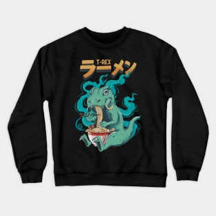 Ramen T-rex Crewneck Sweatshirt